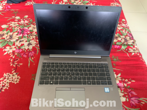 Hp touchscreen laptop 14” display core-i7 8th gen